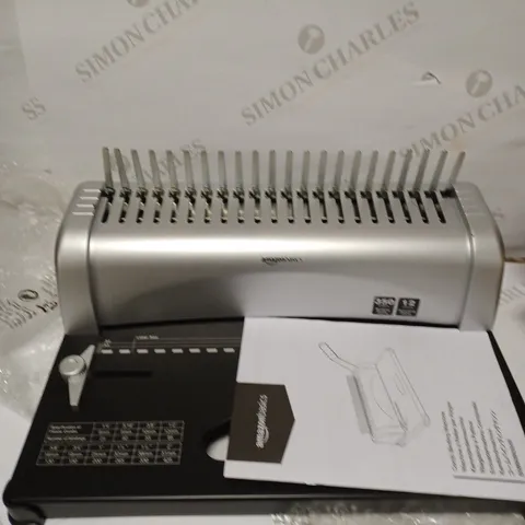 AMAZON BASICS COMB BINDING MACHINE