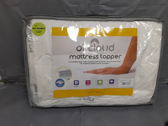 SEALED AIR CLOUD MATTRESS TOPPER - DOUBLE 