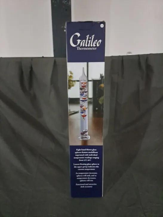 BOXED GALILEO THERMOMETER 