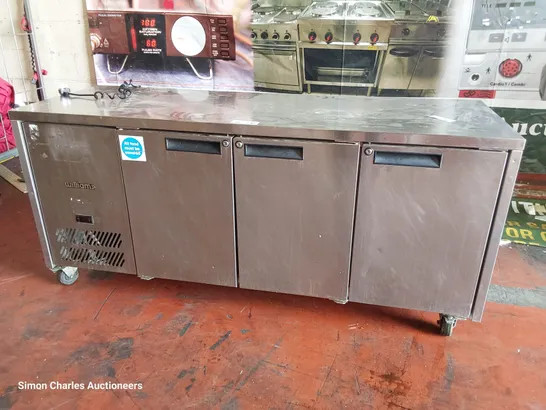 WILLIAMS 3 DOOR PREP BENCH FRIDGE