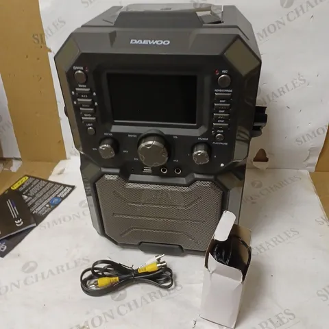 DAEWOO AVS1302 BLUETOOTH KARAOKE MACHINE