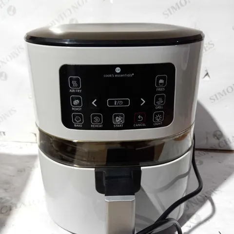 OUTLET COOK'S ESSENTIALS 4.0L AIR FRYER WITH DIGITAL VIEWING SCREEN