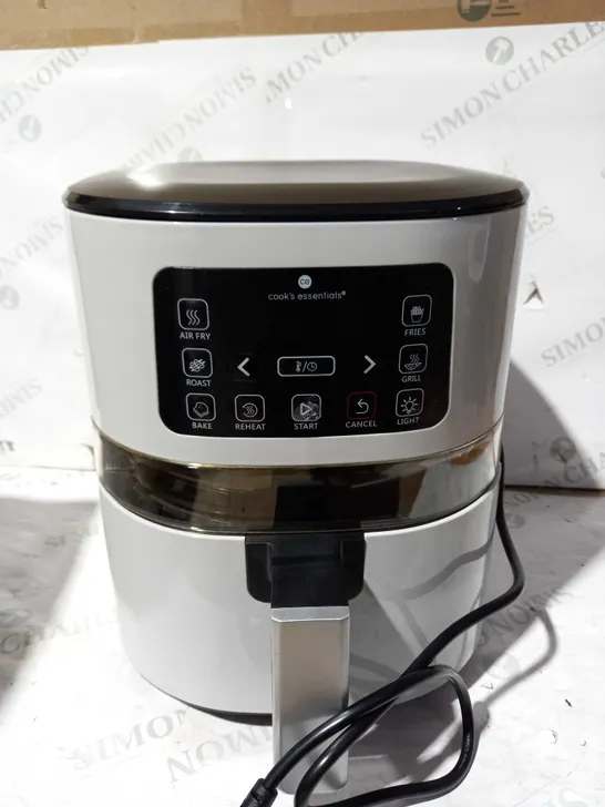 OUTLET COOK'S ESSENTIALS 4.0L AIR FRYER WITH DIGITAL VIEWING SCREEN