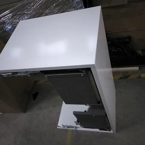 BOXED MODENA WH 1 DRAWER CARCASS 800M GLOSS WHITE