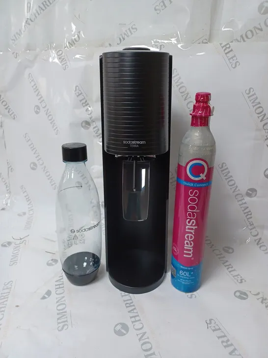 BOXED SODASTREAM TERRA SPARKLING WATER MAKER - BLACK RRP £109.99