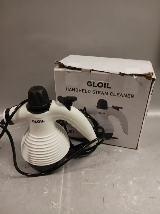 BOXED GLOIL HANDHELD STEAM CLEANER 