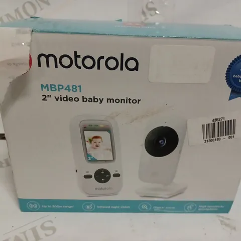 MOTOROLA 2" VIDEO BABY MONITOR