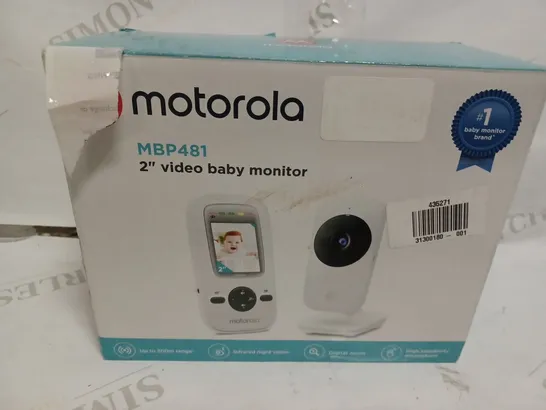 MOTOROLA 2" VIDEO BABY MONITOR