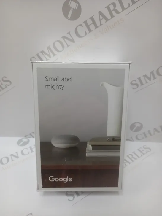 BRAND NEW BOXED GOOGLE NEST MINI (2ND GEN) WITH GOOGLE ASSISTANT - CHALK