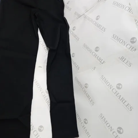 DOROTHY PERKINS BENGALINE SKINNY TROUSERS IN BLACK - SIZE 14