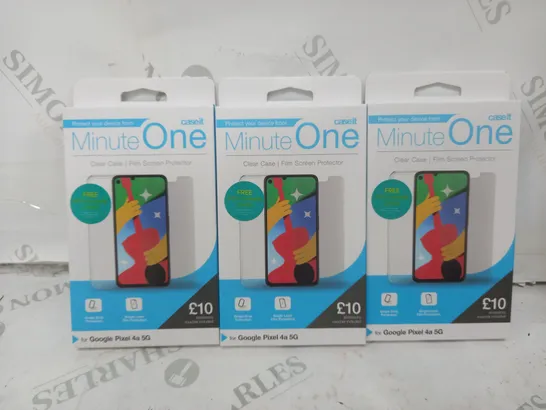 BOX OF APPROX 85 CASE IT MINUTE ONE BUNDLE FOR GOOGLE PIXEL 4A 5G