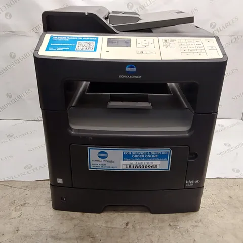 KONICA MINOLTA BIZHUB 3320 A4 MULTIFUNCTION MONO LASER PRINTER