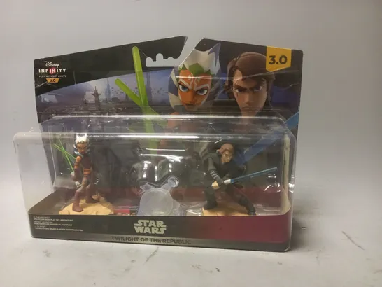 DISNEY INFINITE STAR WARS TWILIGHT OF THE REPUBLIC PLAY SET AHSOKA TANO AND ANAKIN SKYWALKER