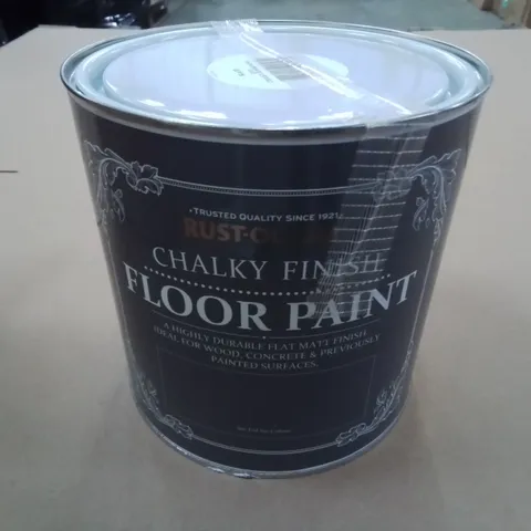 RUST-O-LEUM 2.5L CHALKYFINISH FLOOR PAINT - SLATE