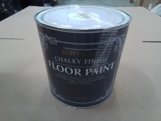 RUST-O-LEUM 2.5L CHALKYFINISH FLOOR PAINT - SLATE RRP £42