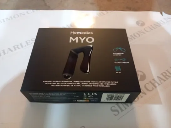 BOXED HOMEDICS MYO HANDHELD PHYSIO MASSAGER 