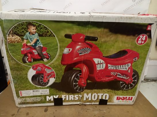MY FIRST MOTO RIDE ON RRP £29.99