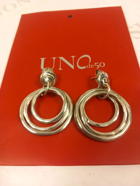 BAGGED UNO DE 50 ONDA EARRINGS RRP £49