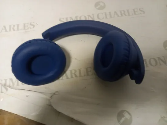 WESC ON-EAR HEADPHONES NAVY BLUE