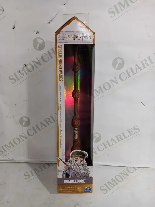 SEALED SPIN MASTER WIZARDING WORLD HARRY POTTER DUMBLEDORE MAGIC WAND 30CM 