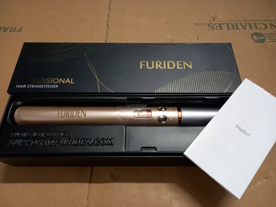 BOXED FURIDEN HAIR STRAIGHTENERS