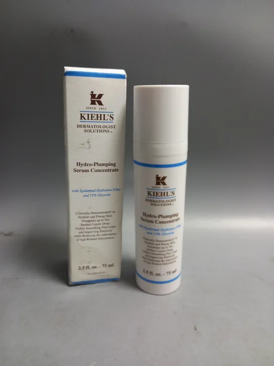 BOXED KIEHL'S HYDRO-PLUMPING SERUM CONCENTRATE 75ML