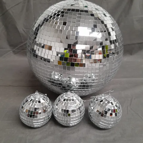 MIRROR DISCO BALL SET