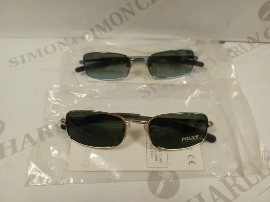 BOX OF APPROX 10 ASSORTED PAIRS OF POLICE 2751 & 2774 SUNGLASSES 