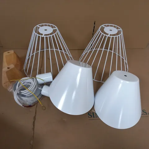 BOXED CEILING LIGHT PENDANT 