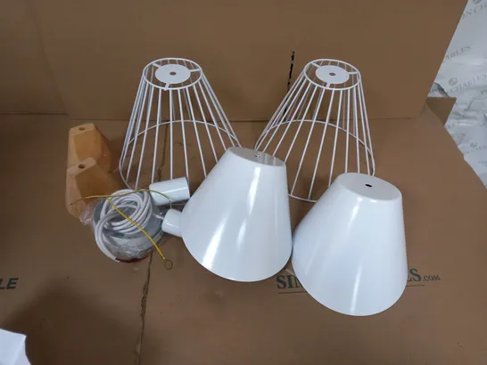 BOXED CEILING LIGHT PENDANT 