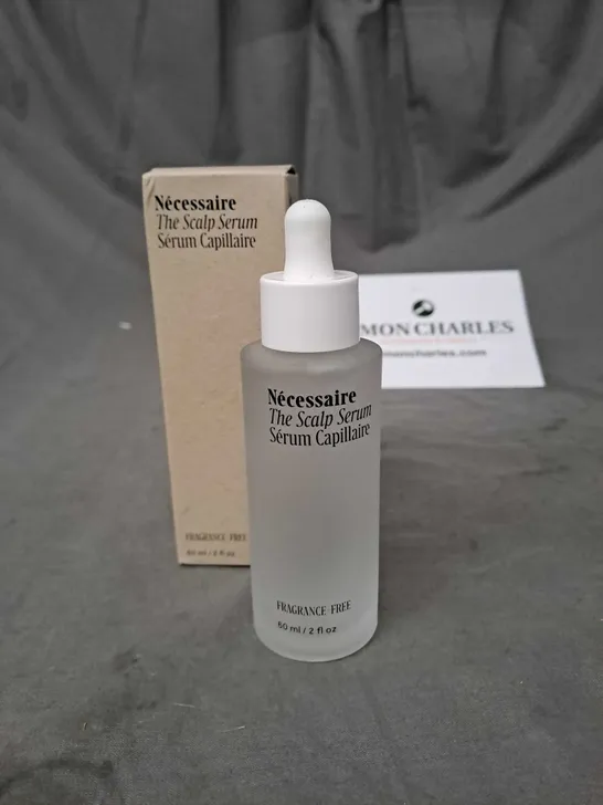 NECESSAIRE SCALP SERUM FRGRANCE FREE 60ML