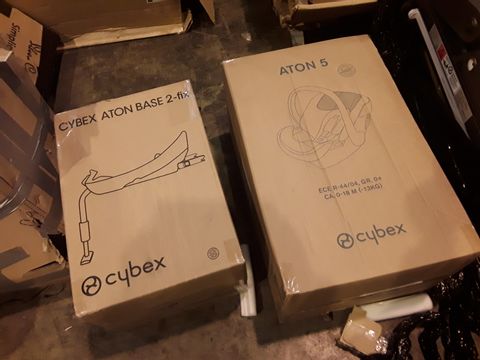 2 ITEMS: CYBEX ATON 5 AND ATON BASE 2 FIX
