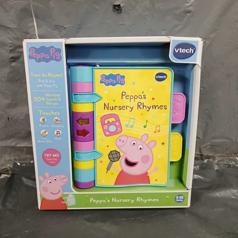 BOXED VTECh PEPPA PIG PEPPA'S NURSERY RHYMES TOY