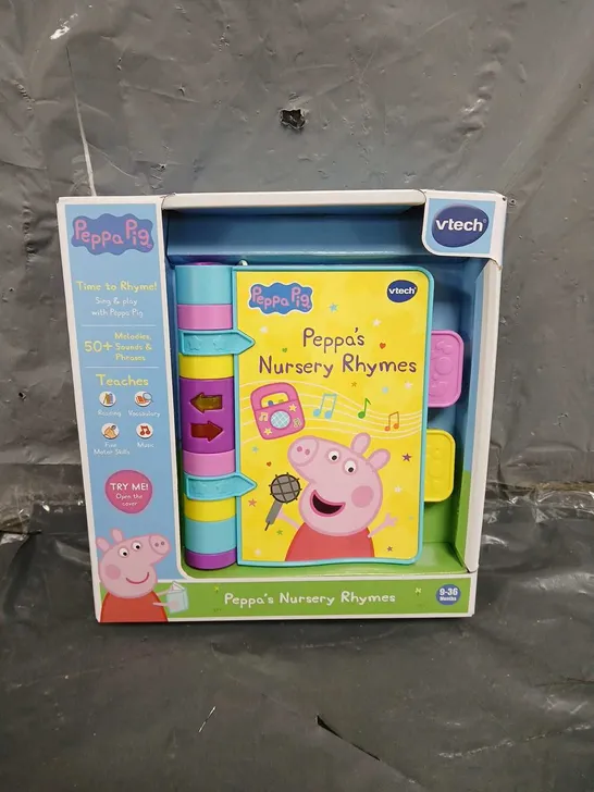 BOXED VTECh PEPPA PIG PEPPA'S NURSERY RHYMES TOY