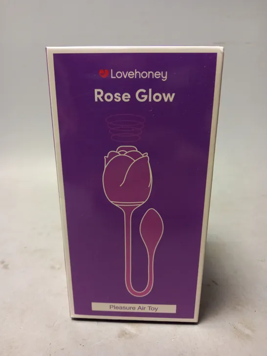 BOXED AND SEALED ROSE GLOW PLEASURE AIR TOY