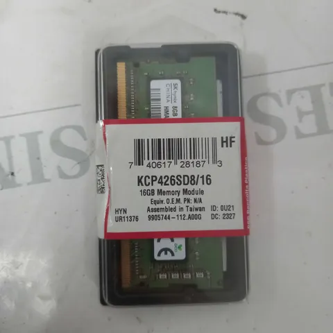 KINGSTON 16GB DDR4 RAM