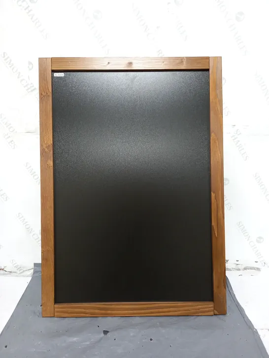 BLACK CHALKBOARD 70x50cm WOODEN FRAME