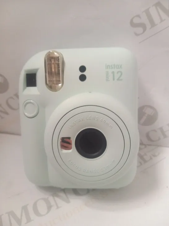 BO0XED FUJIFILM INSTAX MINI 12 INSTANT CAMERA