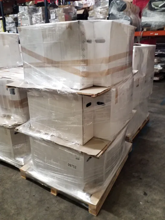 PALLET OF 19 VELDEAU WELLAND CERAMIC VANITY BASIN - 610×460×160MM