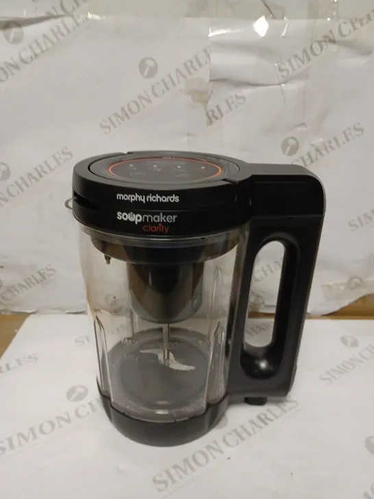 MORPHY RICHARDS CLARITY SOUP MAKER