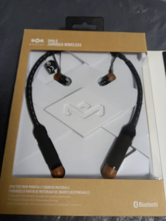 BOXED MARLEY SMILE JAMAICA WIRELESS BLUETOOTH EARPHONES