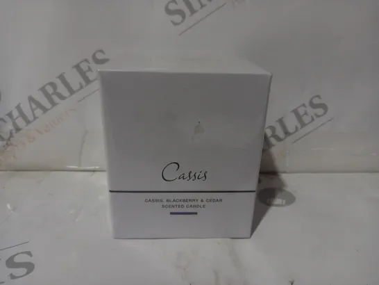 BOXED THE WHITE COMPANY CASSIS SCENTED CANDLE