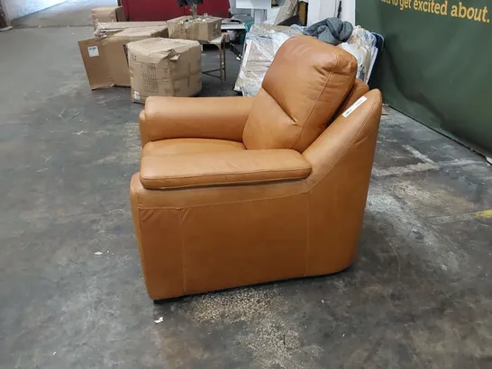 QUALITY ITALIAN DESIGNER PARMA NEW ELECTRIC RECLINER CHAIR BROWN LEATHER