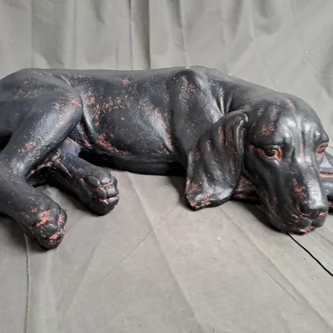 MY GARDEN STORIES LAYING LABRADOR SCULPTURE