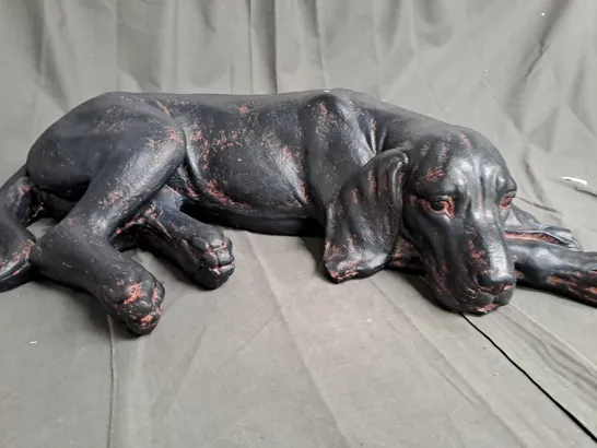 MY GARDEN STORIES LAYING LABRADOR SCULPTURE