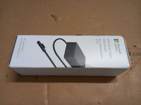 BOXED MICROSOFT SURFACE 65W POWER SUPPLY