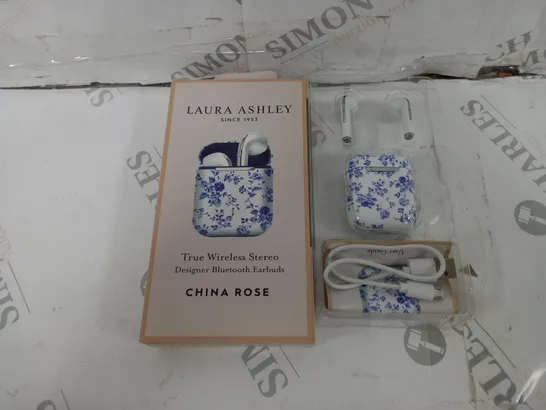 LAURA ASHLEY TRUE WIRELESS EARBUDS - CHINA ROSE