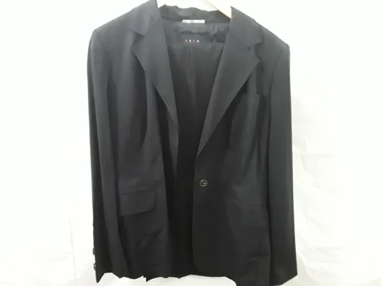 OAKS LONDON WOMEN'S SUIT JACKET AND TROUSERS IN BLACK - UK 14