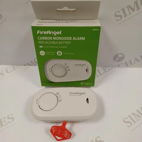 FIREANGEL BATTERY POWERED CARBON MONOXIDE DETECTOR 