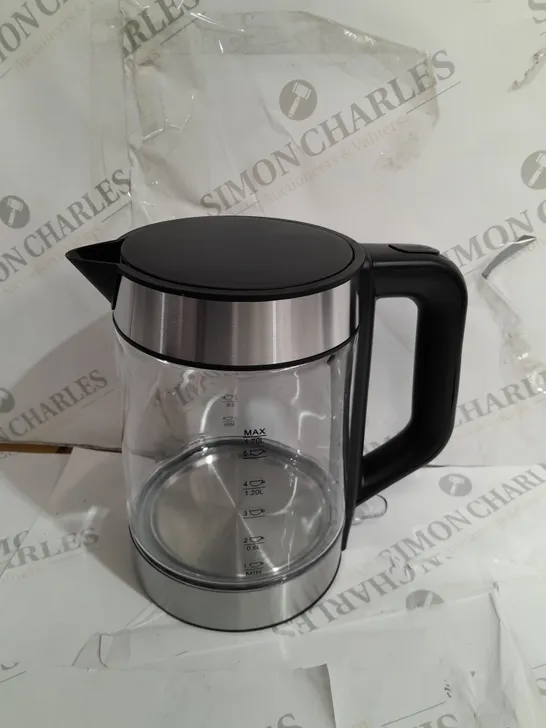 FAST BOIL GLASS KETTLE